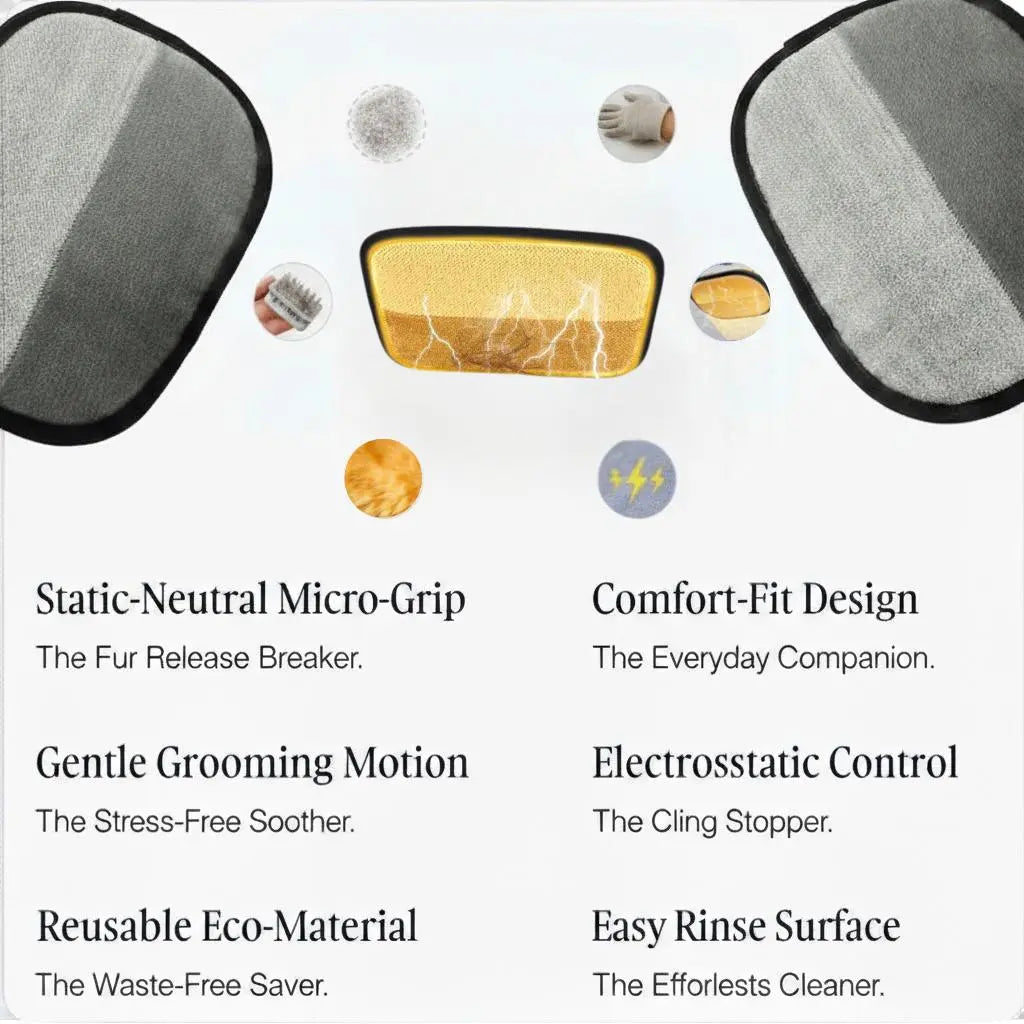 Electrostatic Gloves For Homes & Pets