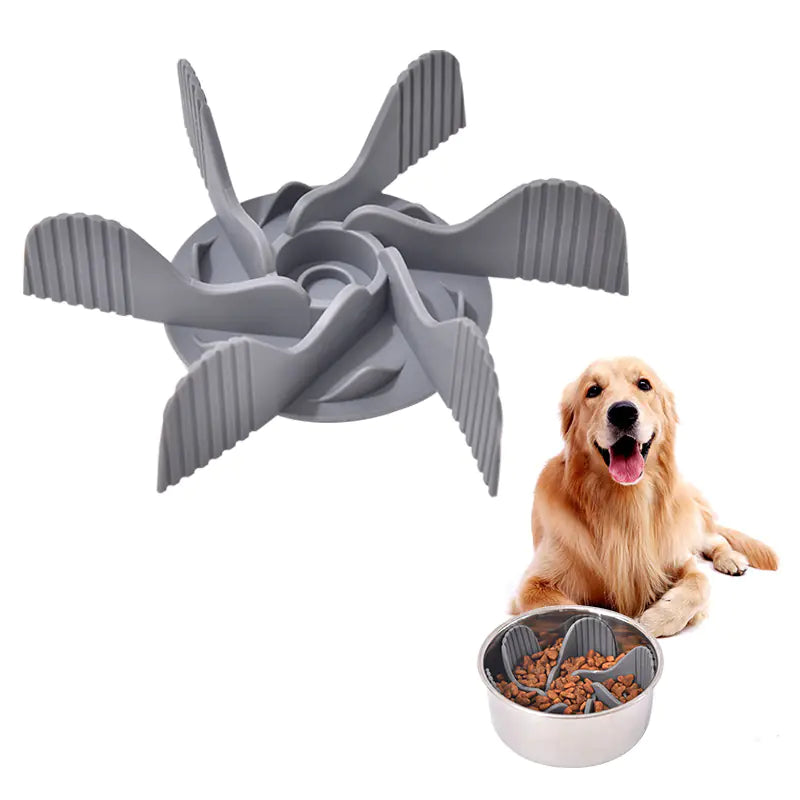 Suction Cup Silicone Slow Food Pet Feeder Bowl